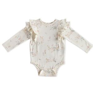 Pehr flutter sleeve one piece 6-12 mo & 12-18 mo